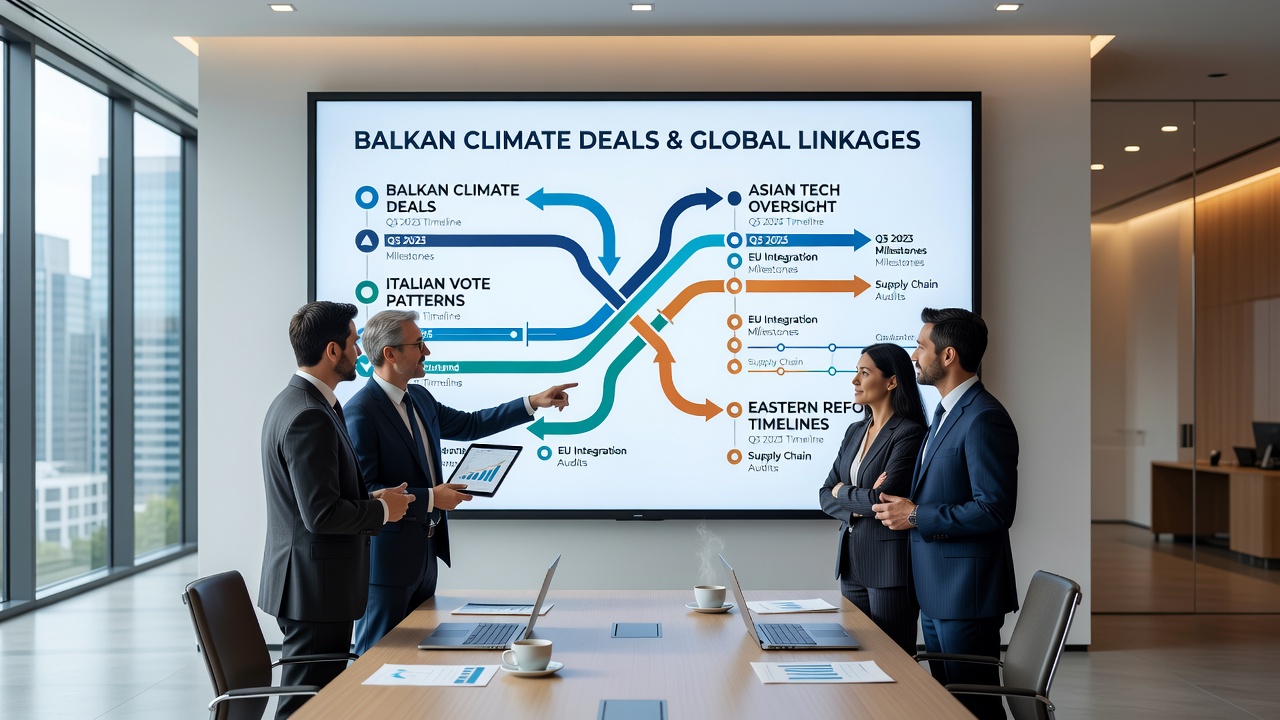 Regional Climate Agreements Intersect with Electoral Trends, Technology Regulations, and Policy Schedules Across Multiple Continents