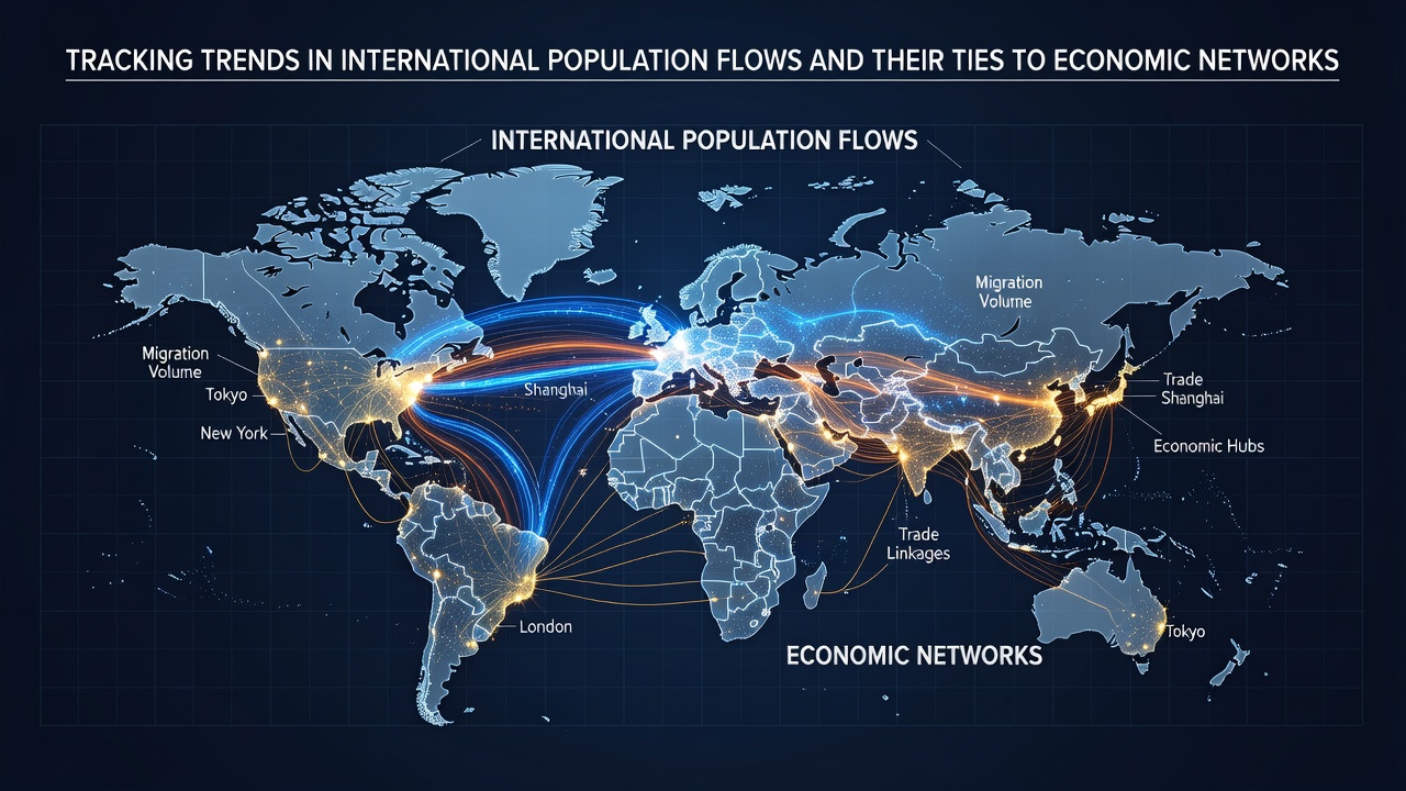 Global Migration Shifts Reveal Deep Ties to Trade and Investment Networks
